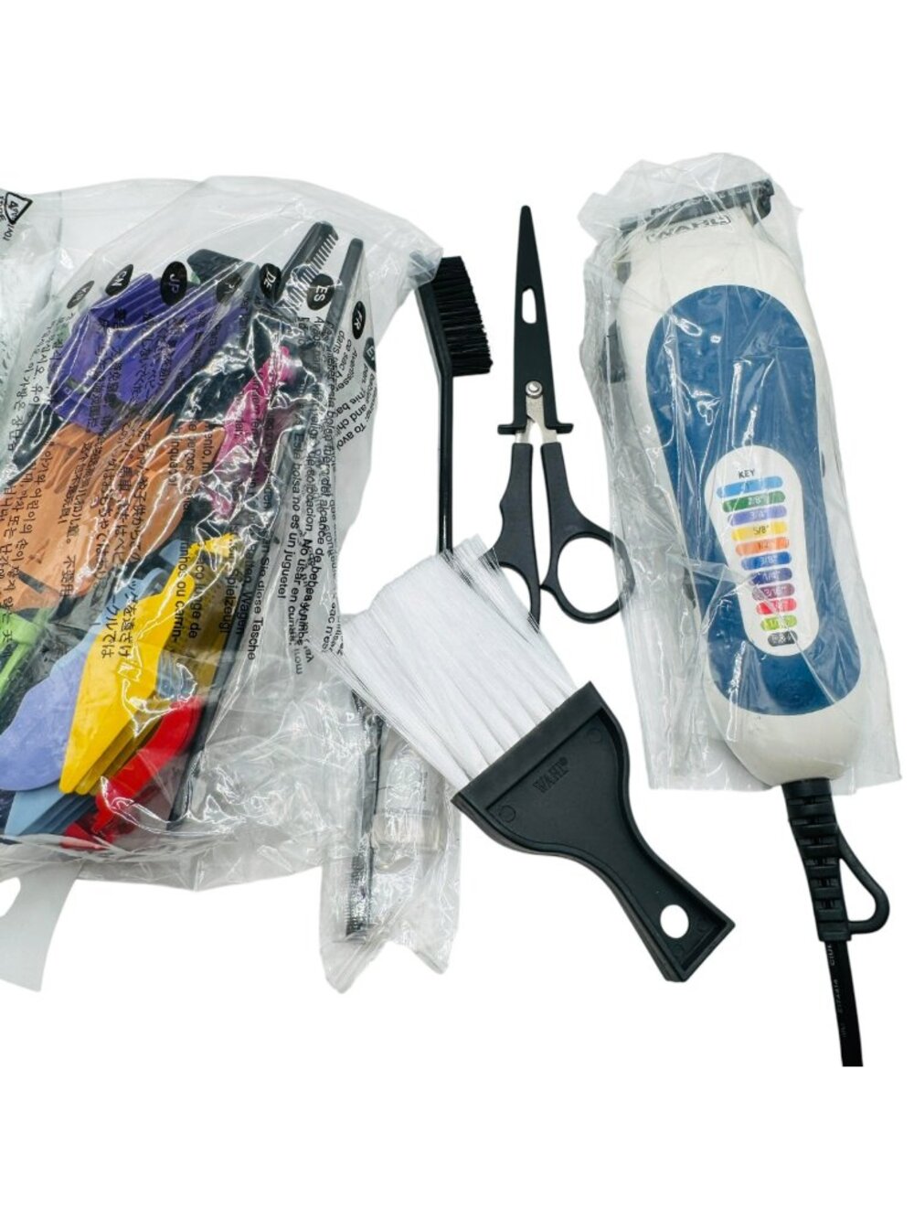 Wahl Color Pro Complete Haircutting Kit With Color-Coded Guide Combs